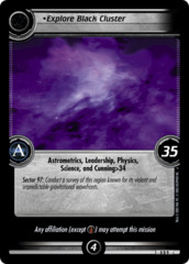 Explore Black Cluster [Promo]